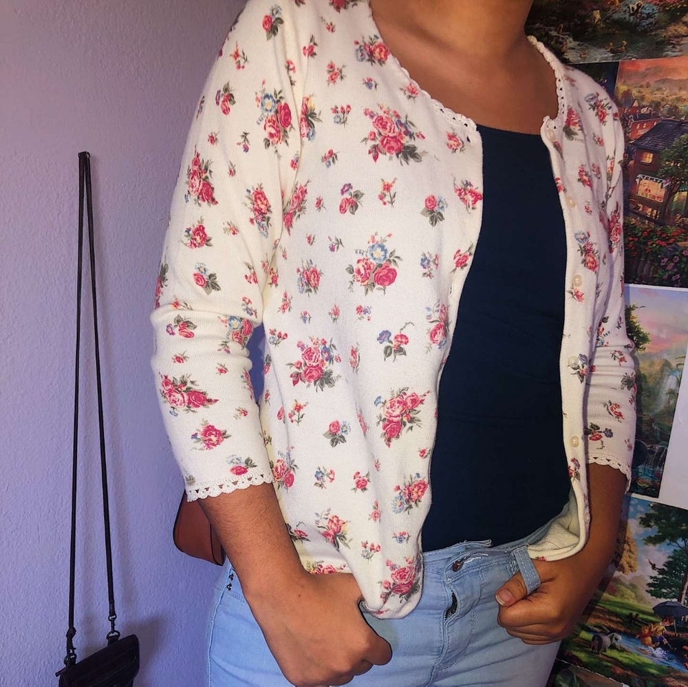 RALPH LAUREN CARDIGAN & TOP